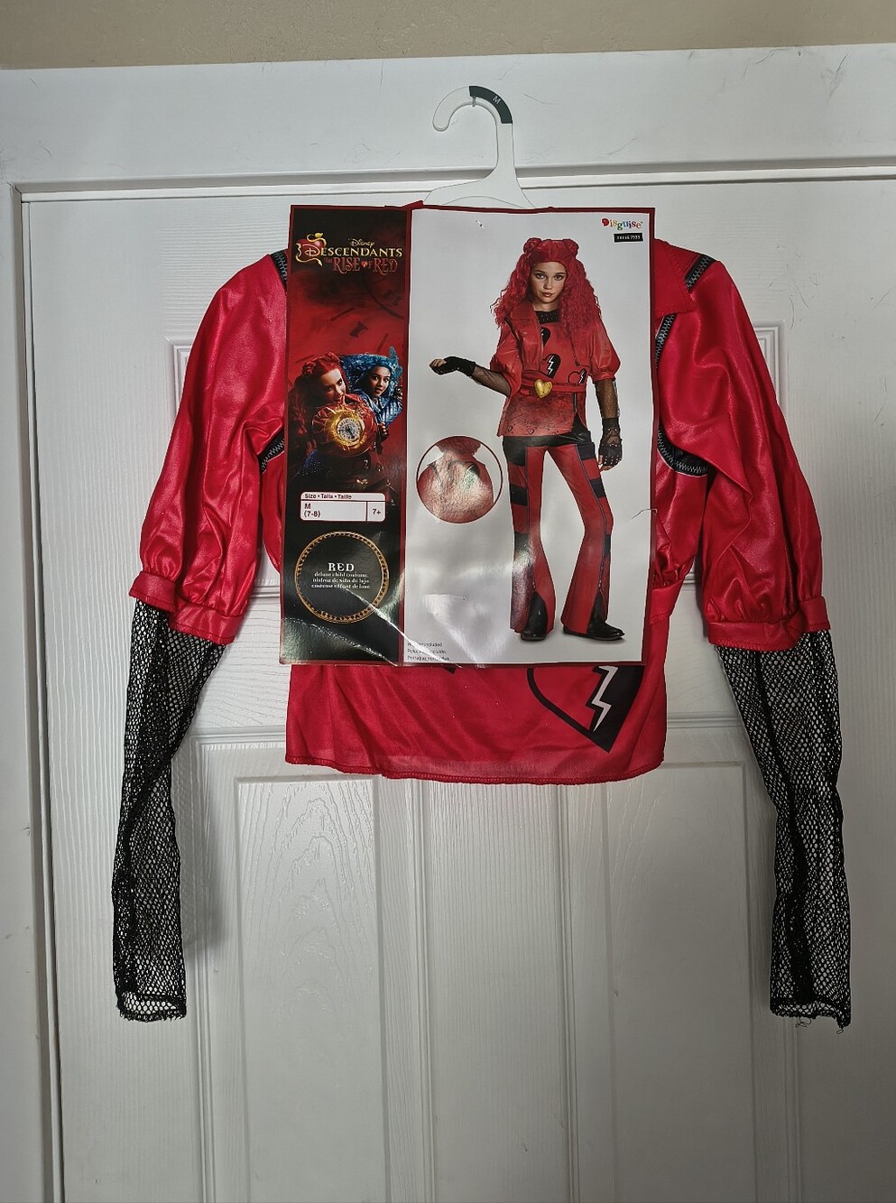 Disney Descendants Red Kids Costume Size Medium
